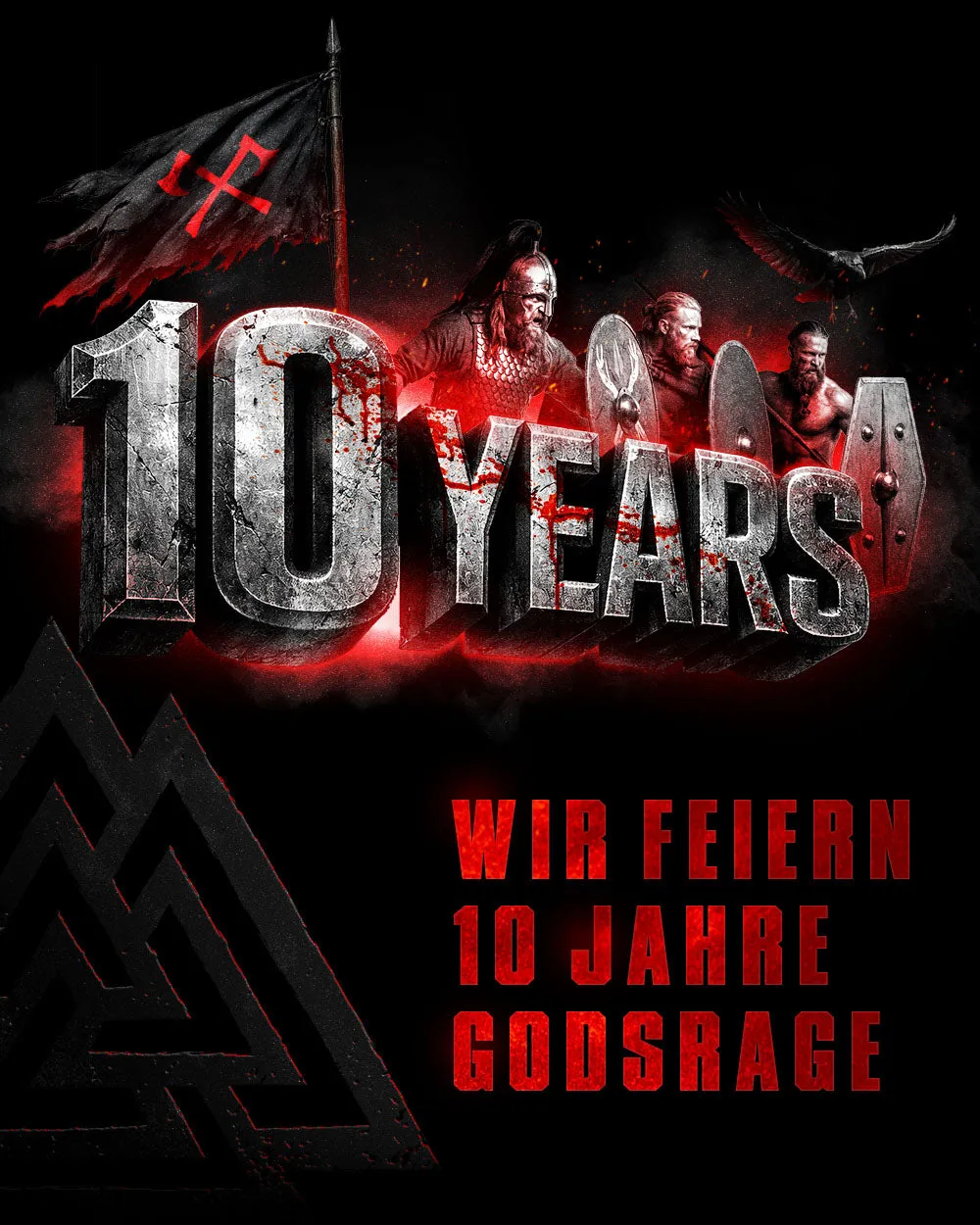 Gods Rage feiert 10 Jahre