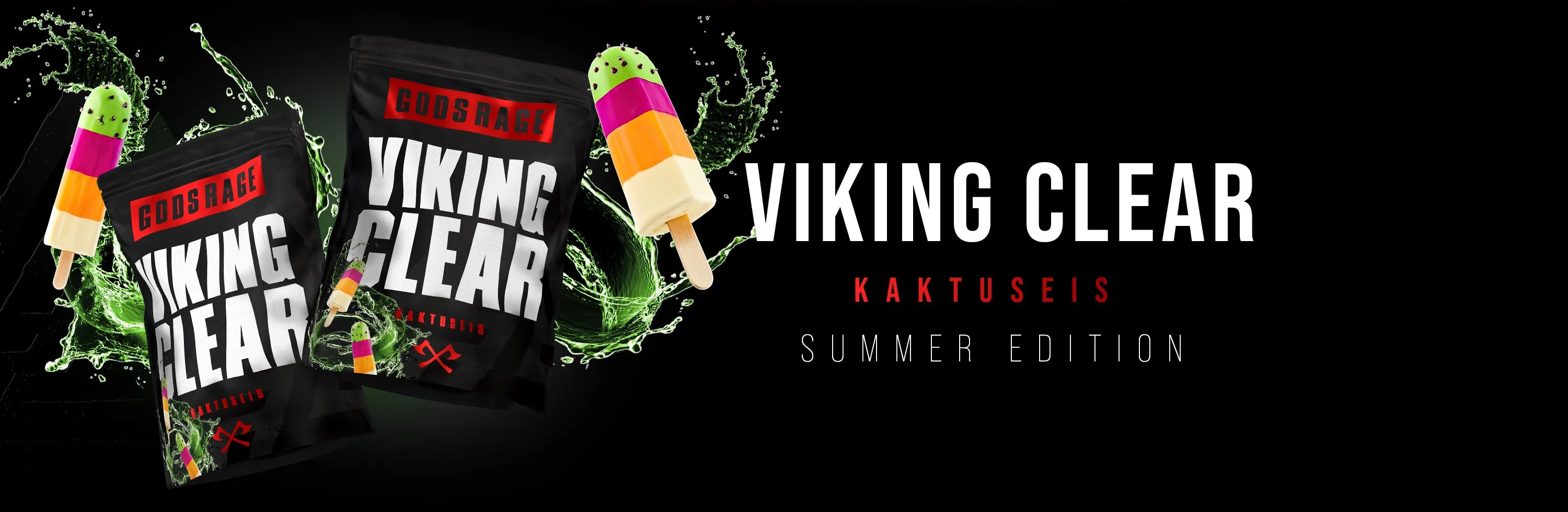 Gods Rage Viking Clear Kaktuseis, Clear Isolate Summer Edition