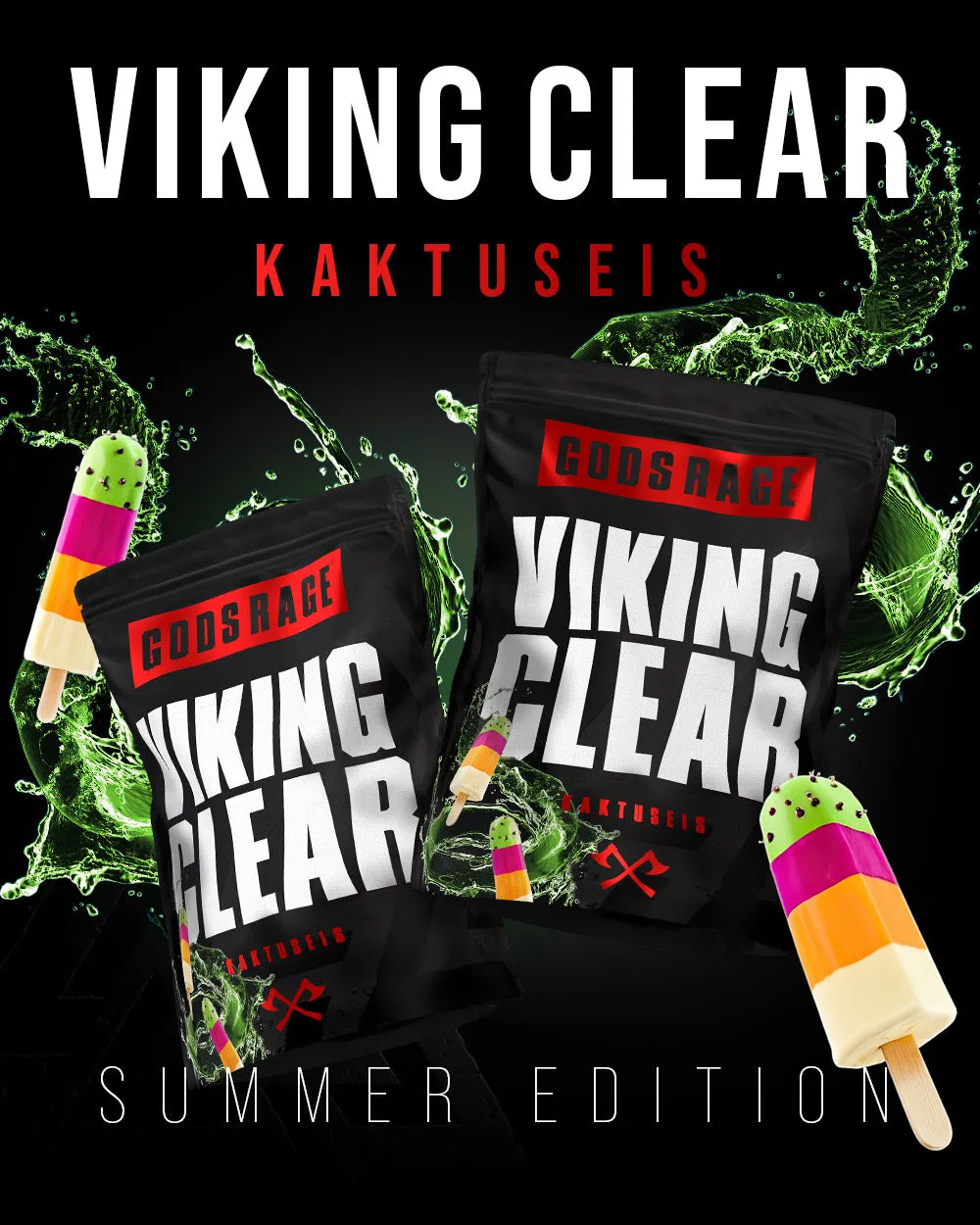 Gods Rage Viking Clear Kaktuseis, Summer Edition