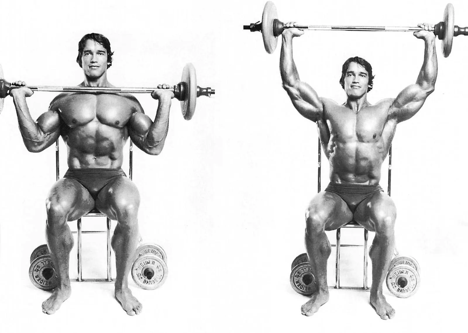 Beitragsbild zum Artikel: Schulterdrücken im STEHEN besser als im Sitzen für mehr Gains?