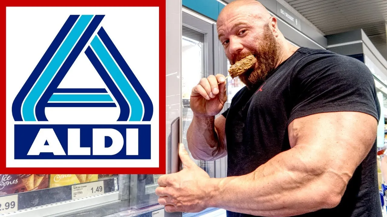 Beitragsbild zum Artikel: Tobias Hahne zeigt es: SO geht ein BODYBUILDER bei ALDI einkaufen!