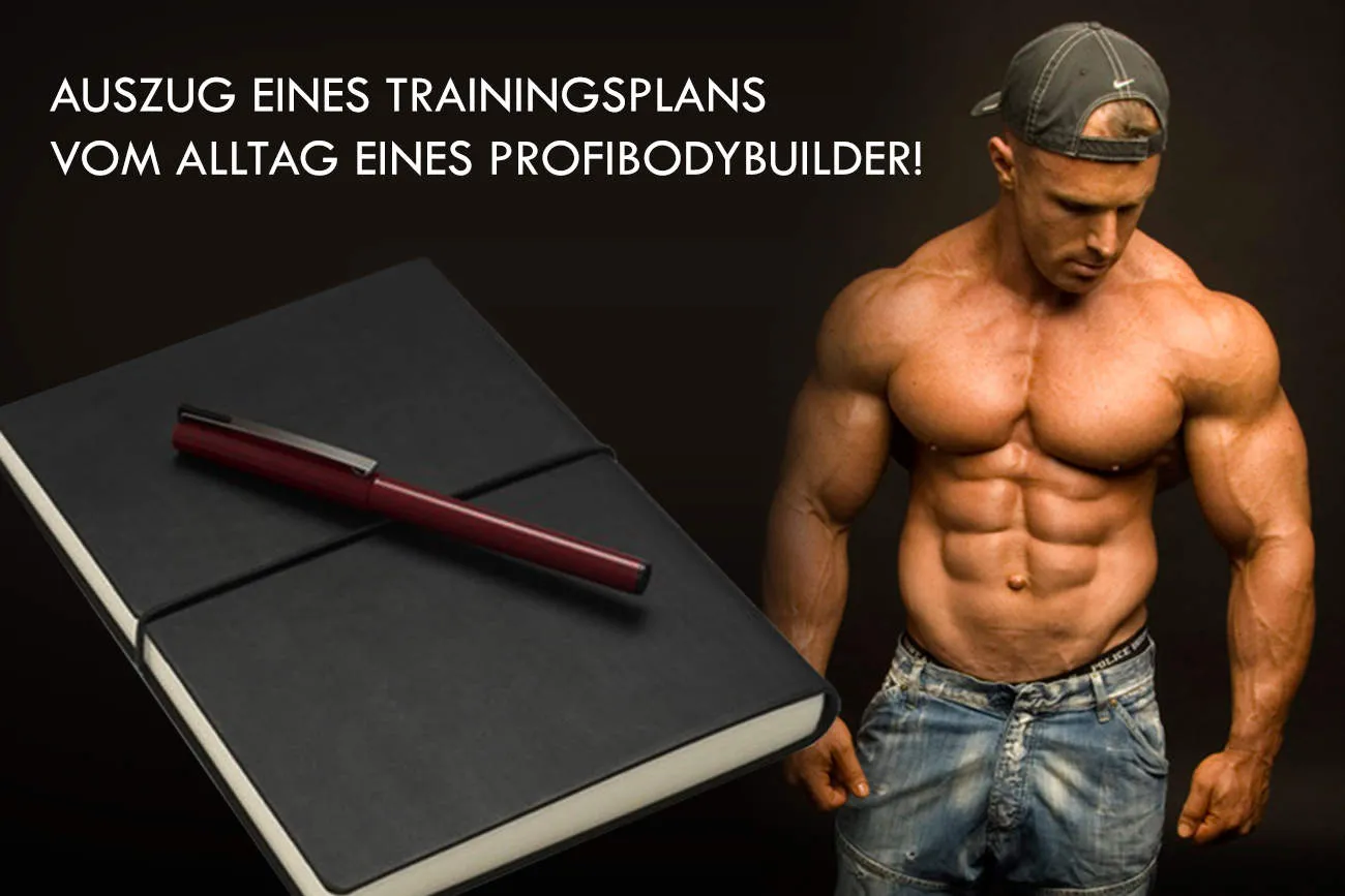Beitragsbild zum Artikel: Trainingsplan aus dem Leben eines Profi Bodybuilder