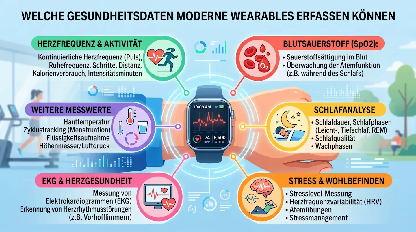 Abbildung zum Artikel: Fitness Wearables: Warum die tragbare Technologie unseren Alltag aktuell grundlegend verändert
