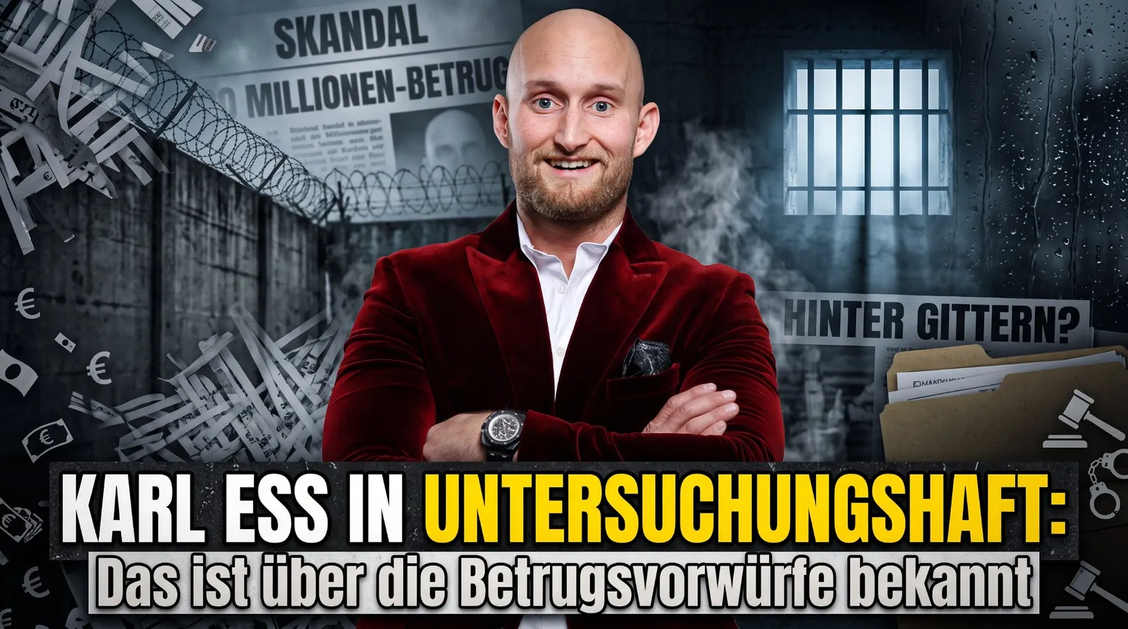 Beitragsbild zum Artikel: Karl Ess in Untersuchungshaft: Das ist über die Betrugsvorwürfe bekannt