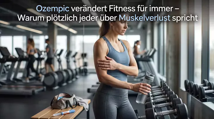 Beitragsbild zum Artikel: Ozempic verändert Fitness für immer – Warum plötzlich jeder über Muskelverlust spricht