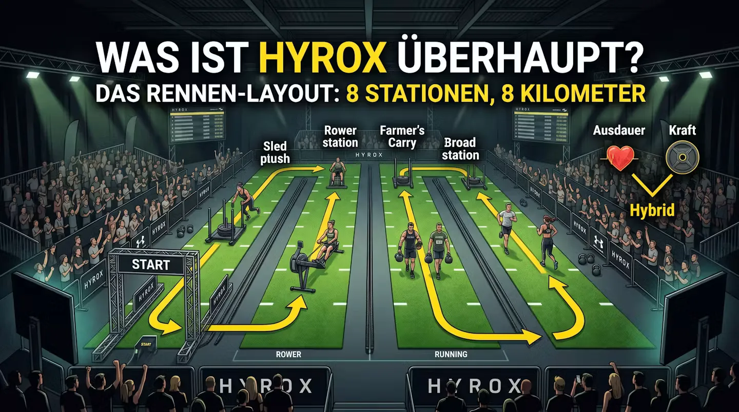 Abbildung zum Artikel: Warum plötzlich jeder HYROX macht – und ist der Hype wirklich berechtigt?